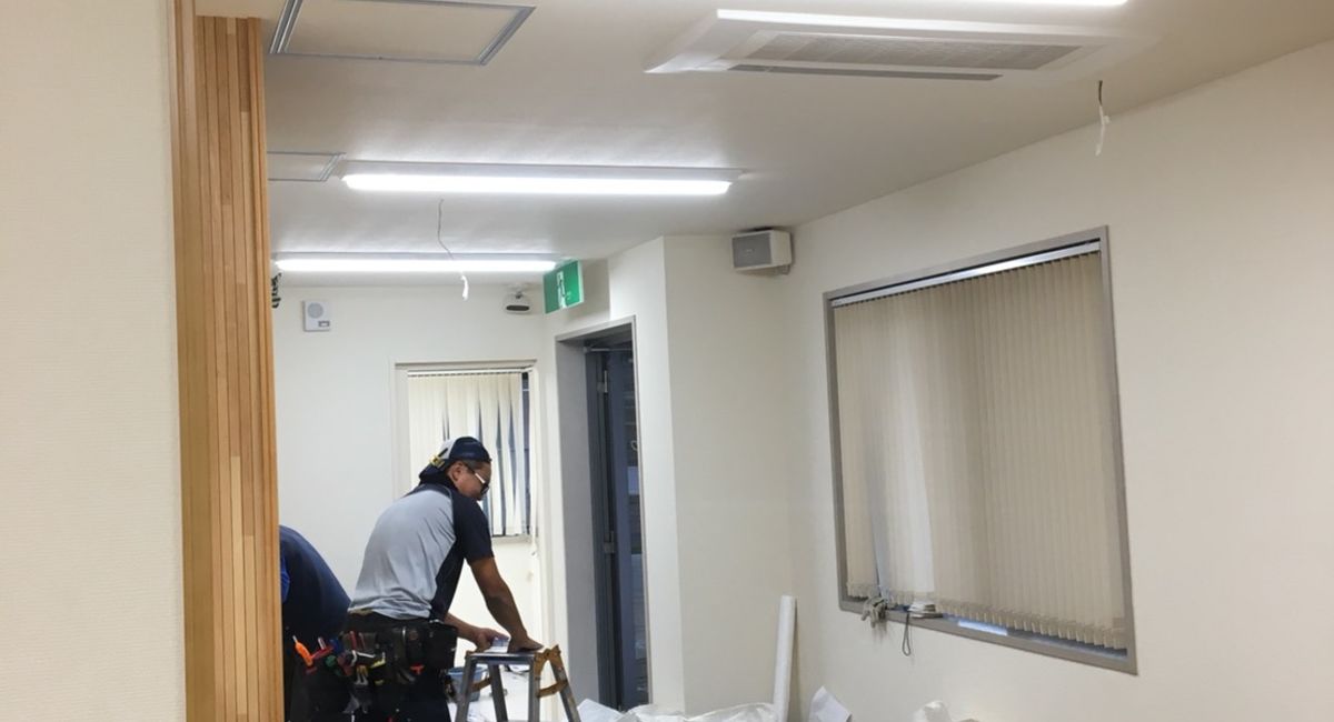 配線 電気工事 電気工 歯科医院