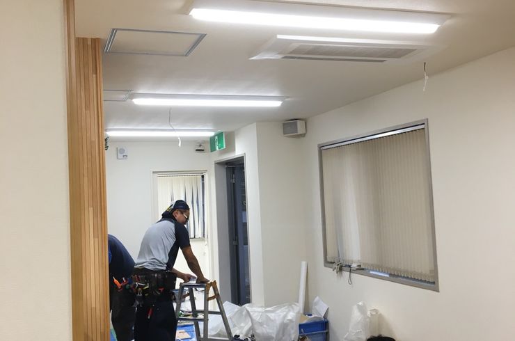 配線 電気工事 電気工 歯科医院